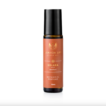 Ananda Life Solara Botanical & Aromatherapy Perfume Roller 10mL, Elation