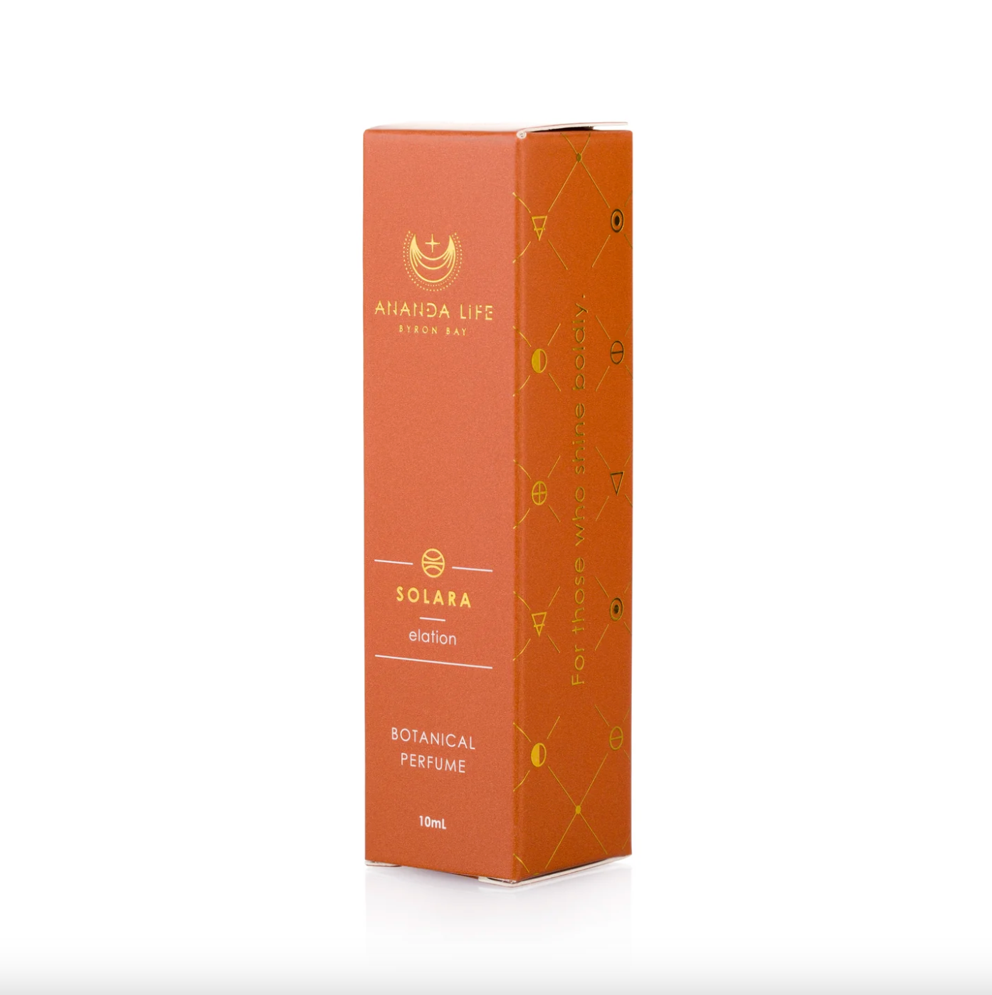 Ananda Life Solara Botanical & Aromatherapy Perfume Roller 10mL, Elation
