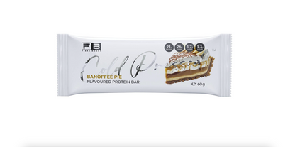 Fibre Boost Cold Pressed Protein Bar Single or Box of 12, Banoffee Pie Flavour