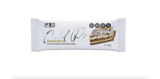 Fibre Boost Cold Pressed Protein Bar Single or Box of 12, Banoffee Pie Flavour