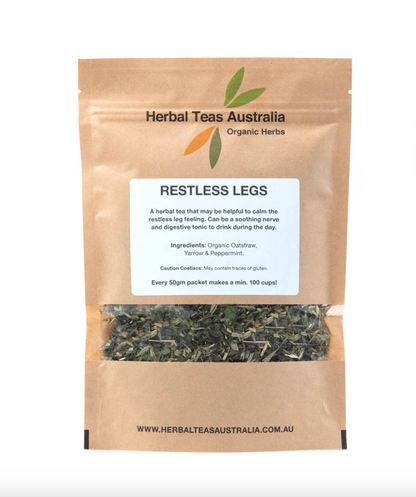 Herbal Teas Australia Restless Legs 50g, Soothes Nerves!