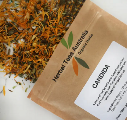 Herbal Teas Australia Candida 50g, Contains Anti-fungal Properties