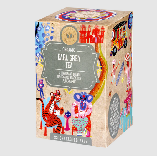 Ministry Of Tea Organic Earl Grey Tea 20 Teabags, With A Fragrant Bergamot Flavour