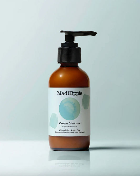 Mad Hippie Cream Cleanser 118mL, With Jojoba, Green Tea & Macadamia Oil
