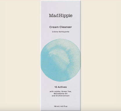 Mad Hippie Cream Cleanser 118mL, With Jojoba, Green Tea & Macadamia Oil
