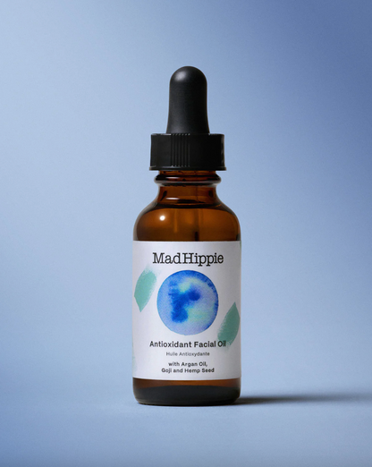 Mad Hippie Antioxidant Facial Oil 30mL, With Argan Oil, Goji & Hemp Seed