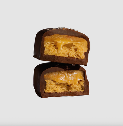 Loco Love Chocolate 35g, Salted Caramel Shortbread With Sea Salt