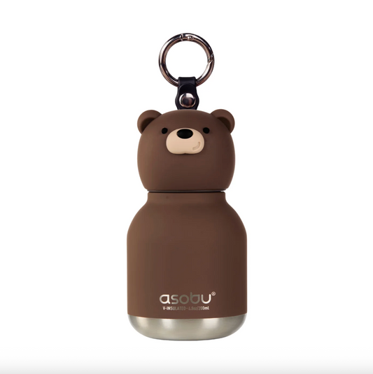 ASOBU Mini Bear Bestie Bottle 6.8oz | 200mL, The Perfect Bag Charm