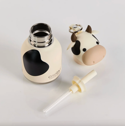 ASOBU Mini Cow Bestie Bottle 6.8oz | 200mL, The Perfect Bag Charm