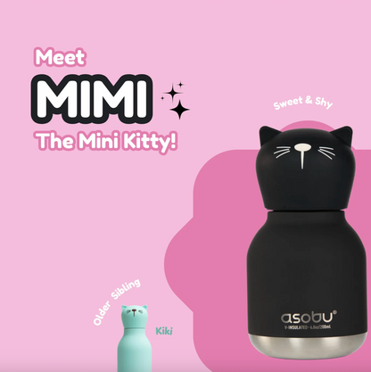 ASOBU Mini Kitty Bestie Bottle 6.8oz | 200mL, The Perfect Bag Charm
