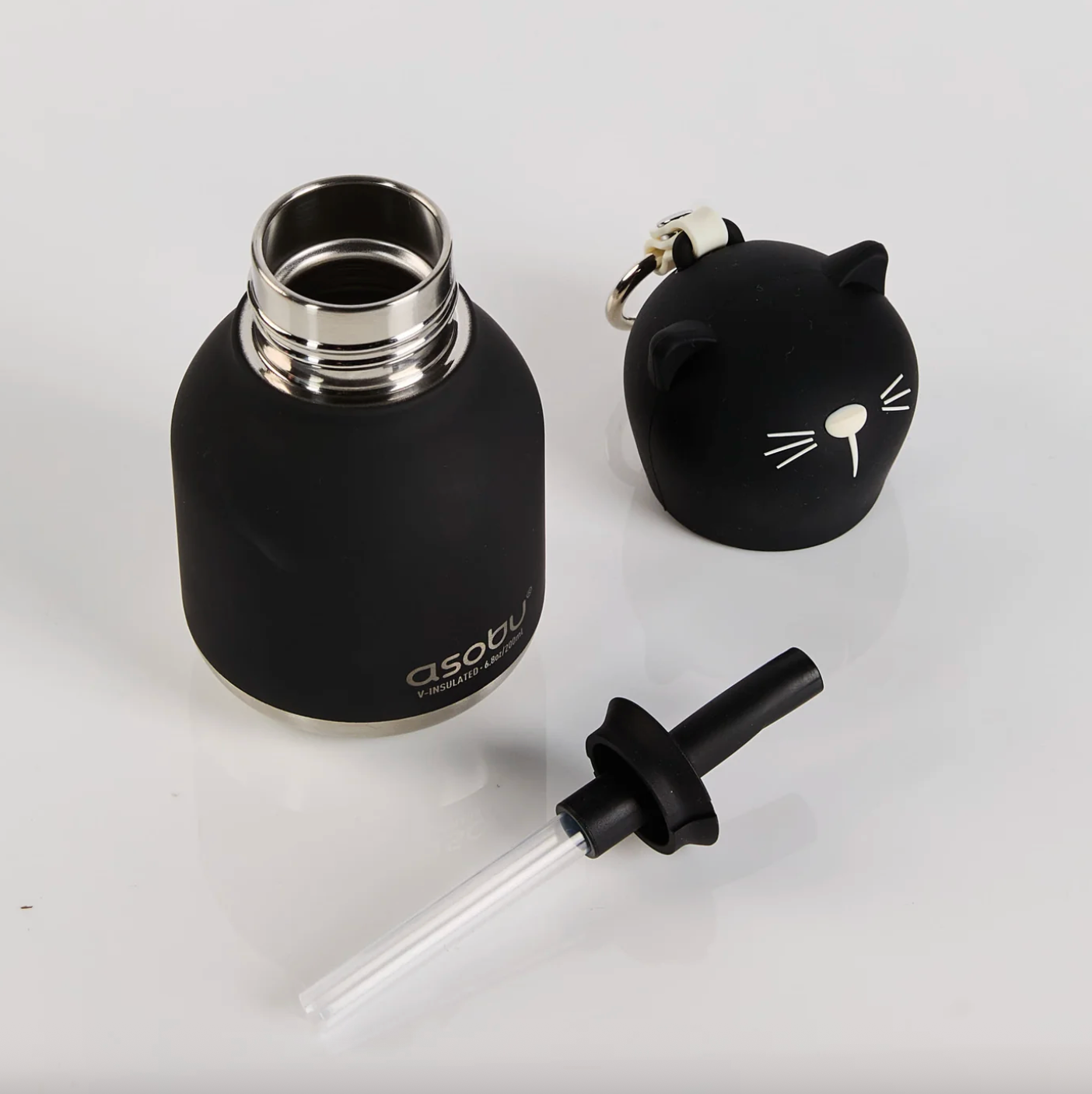 ASOBU Mini Kitty Bestie Bottle 6.8oz | 200mL, The Perfect Bag Charm