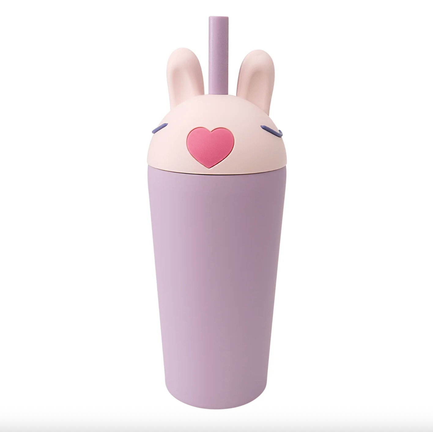 ASOBU Bunny Bestie Sippy Straw Tumbler 24oz | 720mL, Vacuum Insulated