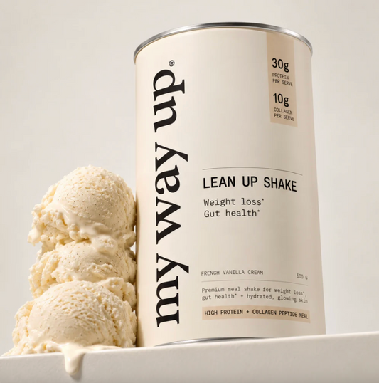 My Way Up Lean Up Weight Loss & Gut Health Shake 500g, French Vanilla Cream Flavour