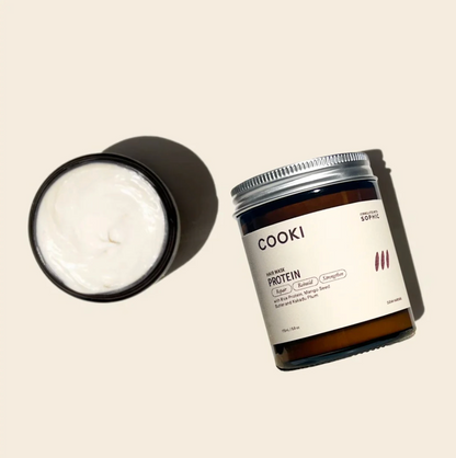 COOKI Protein Hair Mask 175mL, With Rice Protein, Mango Seed Butter & Kakadu Plum
