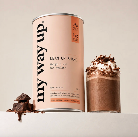 My Way Up Lean Up Weight Loss & Gut Health Shake 500g, Rich Chocolate Flavour