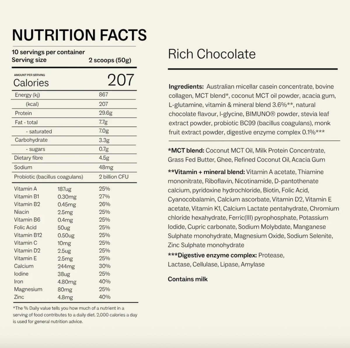 My Way Up Lean Up Weight Loss & Gut Health Shake 500g, Rich Chocolate Flavour