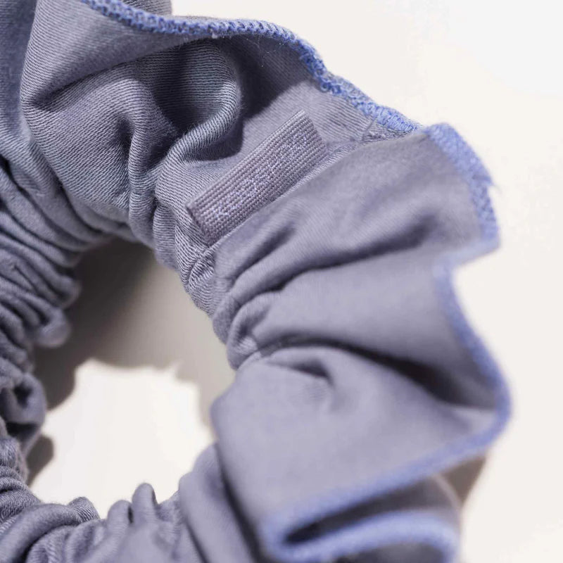 Kooshoo Plastic-Free Satin Ruffle Scrunchies, For A Classic & Modern Look