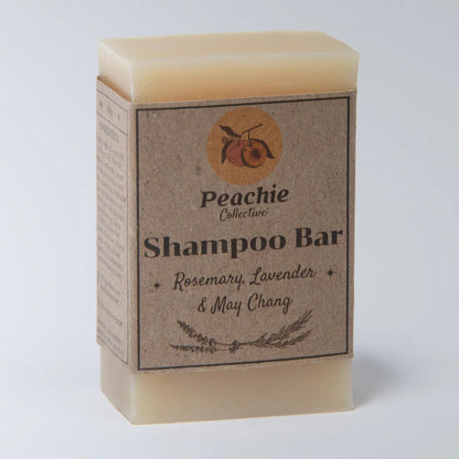 Peachie Collective Shampoo Bar 100g, With Rosemary, Lavendar & May Chang