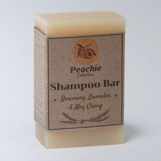 Peachie Collective Shampoo Bar 100g, With Rosemary, Lavendar & May Chang