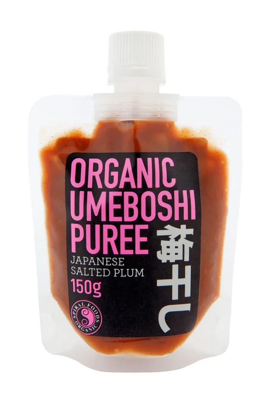 Spiral Foods Organic Umeboshi Puree 150g, Japanese Salted Plum