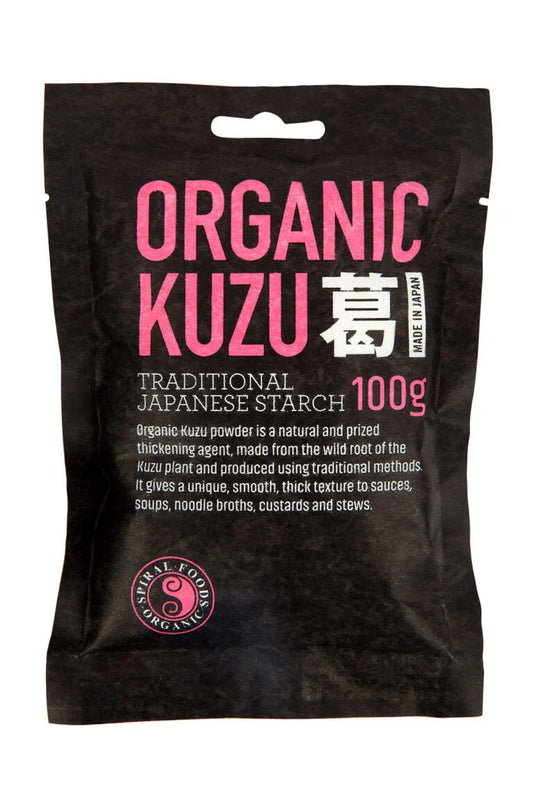 Spiral Foods Organic Kuzu 100g Powder, Traditional Japanese Starch