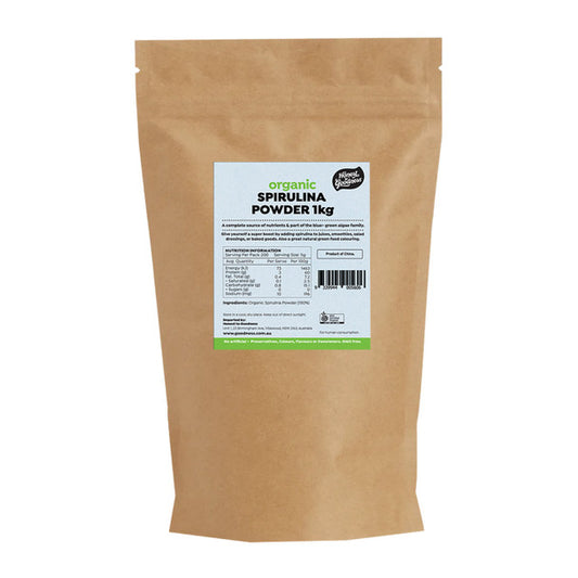 Honest To Goodness Spirulina Powder 1Kg, Australian Certified Organic