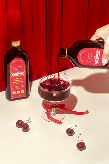 Mt. Wilder Berries Certified Organic Tart Cherry Juice 500mL, Rich In Antioxidants