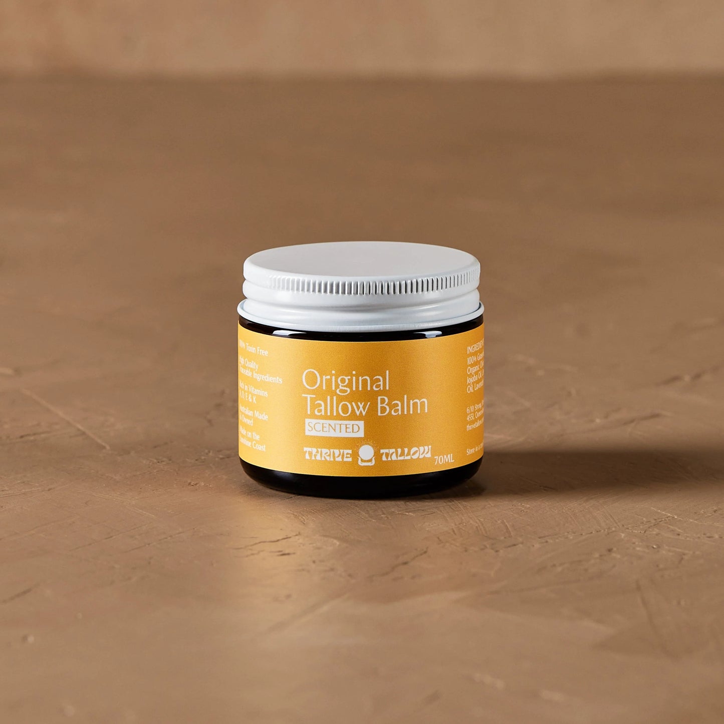 Thrive Tallow Original Tallow Scented Balm 70mL, Deeply Hydrating