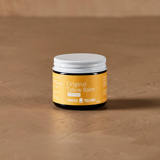 Thrive Tallow Original Tallow Scented Balm 70mL, Deeply Hydrating