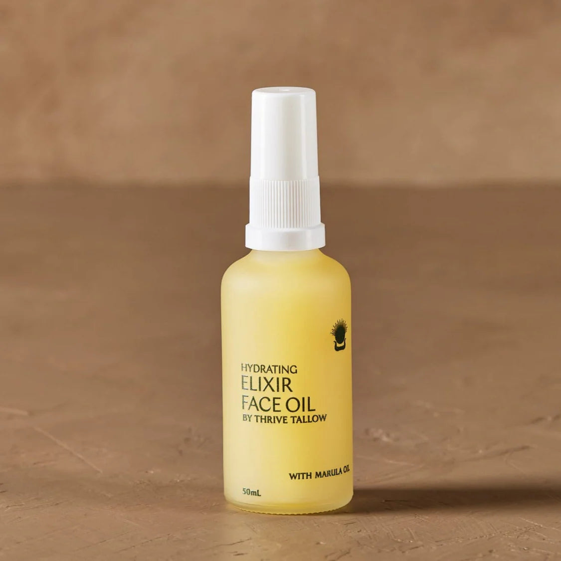 Thrive Tallow Hydrating Elixir Face Oil 50mL, With Marula Oil & Castor Oil