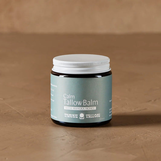 Thrive Tallow Calm Tallow Balm 100mL, With Manuka Honey