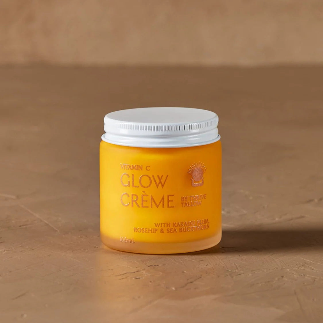 Thrive Tallow Vitamin C Glow Creme 100mL, With Rosehip & Sea Buckthorn