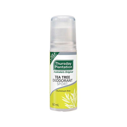 Thursday Plantation Sport Deodorant 60mL, Aluminium Free