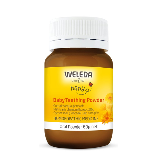 Weleda Baby Teething Oral Powder 60g, Calendula {Relieves Discomfort}