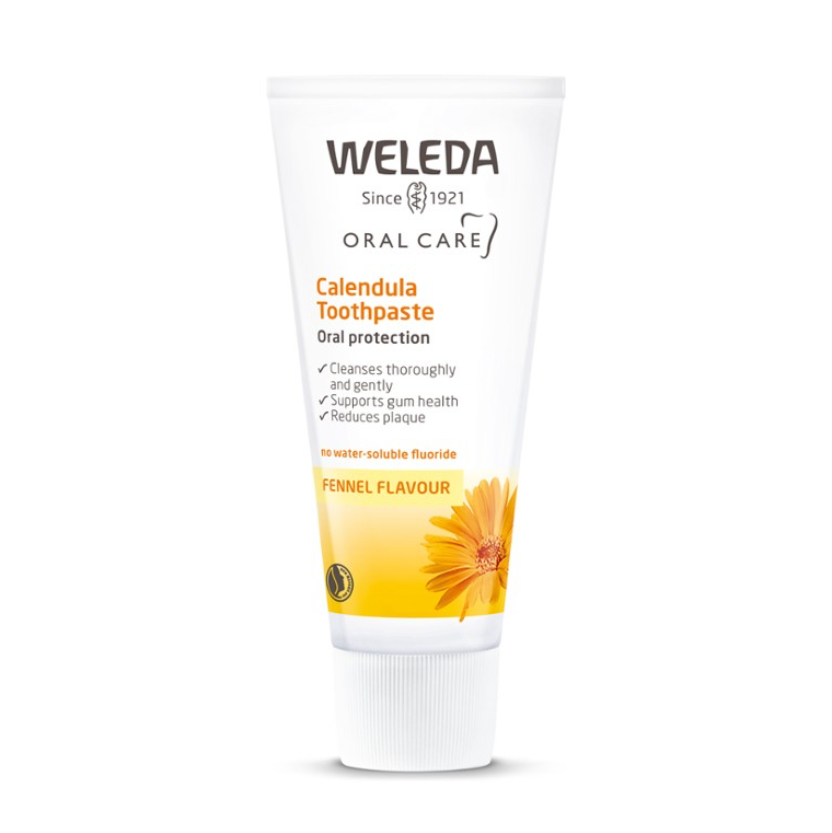 Weleda Toothpaste 75ml, Calendula {Oral Protection} Fennel Flavour