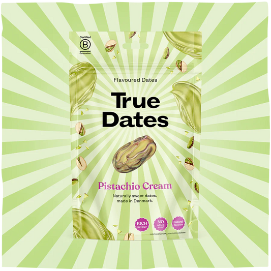 True Dates PIstachio Cream Flavoured Dates 100g, Naturally Sweet