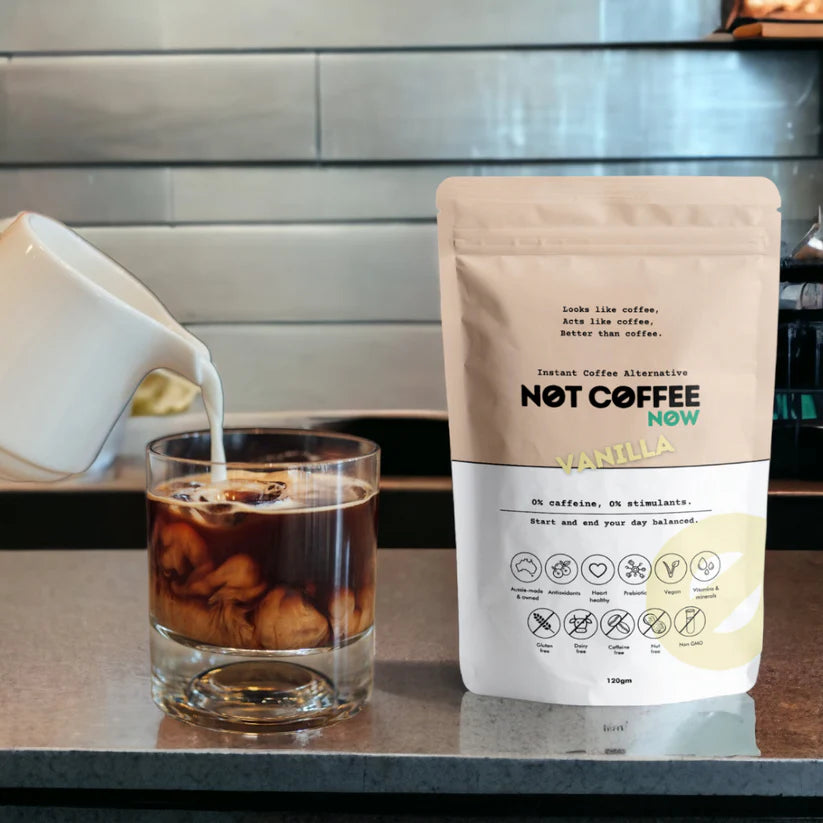 Not Coffee Instant Coffee Alternative 120g, Vanilla Flavour