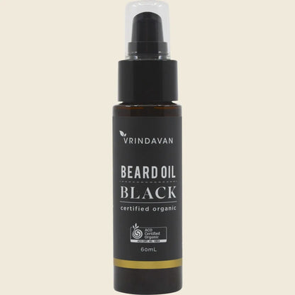 Vrindavan Certified Organic Beard Oil 60mL, Please Choose Your Formula!