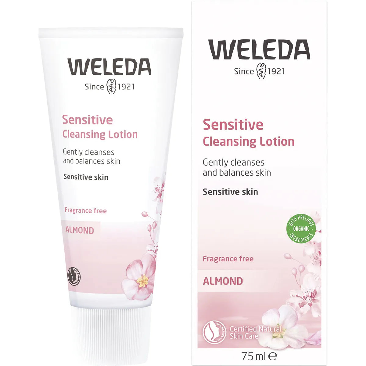 Weleda Almond Sensitive Cleansing Lotion 75mL, Gently Cleanses & Balances The Skin