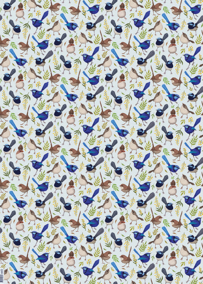 Earth Greetings Fairy Wonderland Australian Folded Wrapping Paper, Negin Maddock Collection