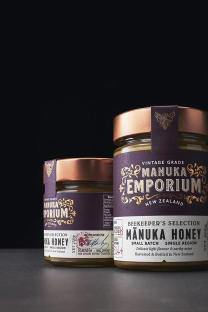 Manuka Emporium Manuka Honey MGO 514+ 250g, Harvested In Small Batches From The North Island Of New Zealand