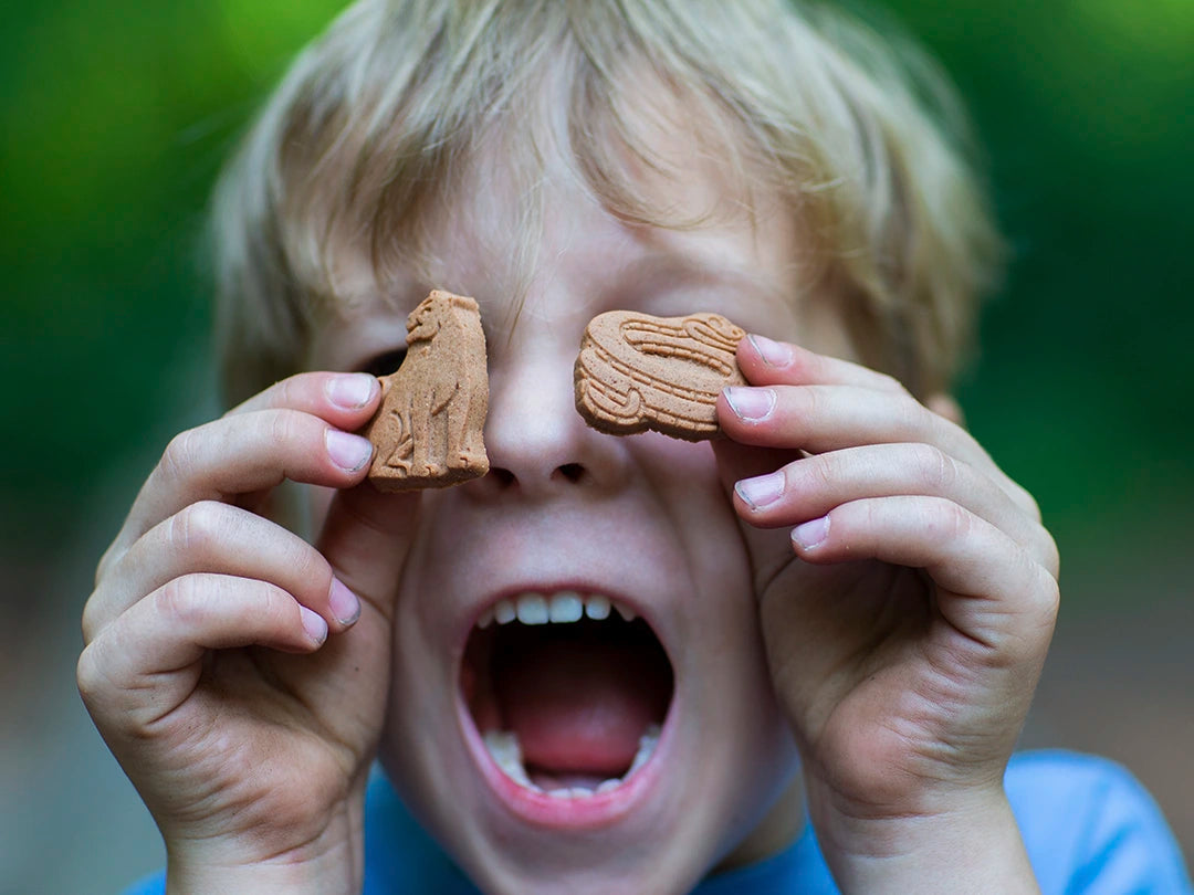 Mogli Organic Cocoa Biscuits with Spelt & Butter 125g, Natural & Organic Snacking For Kids