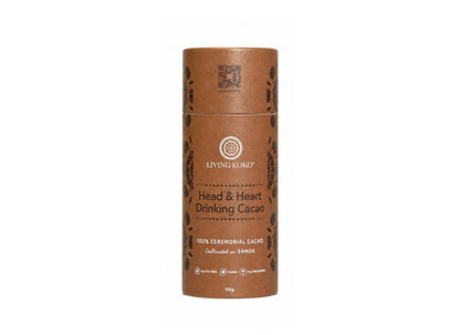 Living Koko Head & Heart Drinking Cacao 100g & 250g, The Purist Form 100% Cacao