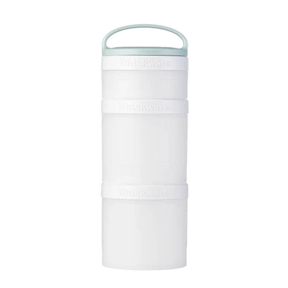 Whiskware Twist N' Lock Stackable Snack Pack, Compatible With Blender Bottle Pro-Stak