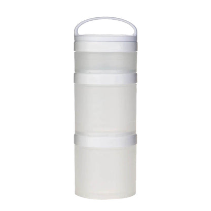 Whiskware Twist N' Lock Stackable Snack Pack, Compatible With Blender Bottle Pro-Stak