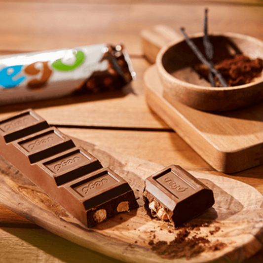 Vego Certified Organic Whole Hazelnut Chocolate Bar 65g Or 150g, Smooth & Creamy Chocolate