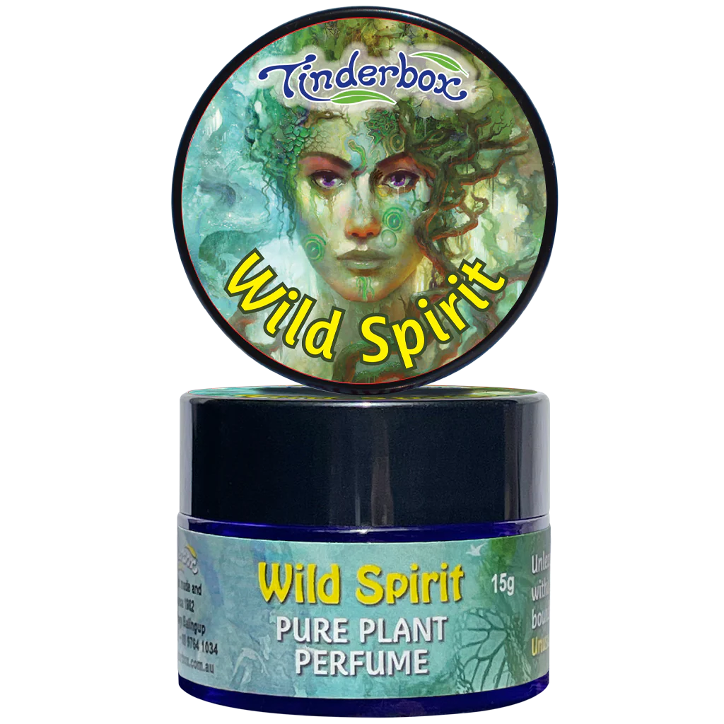 Tinderbox Wild Spirit Solid Perfume 15g, A Liberating & Unafraid Scent