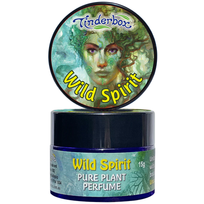 Tinderbox Wild Spirit Solid Perfume 15g, A Liberating & Unafraid Scent