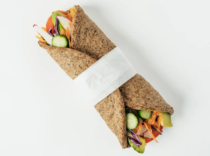 No Grainer Paleo Wraps 400g, Vegan, Gluten-Free & Grain Free Contains 4 Wraps