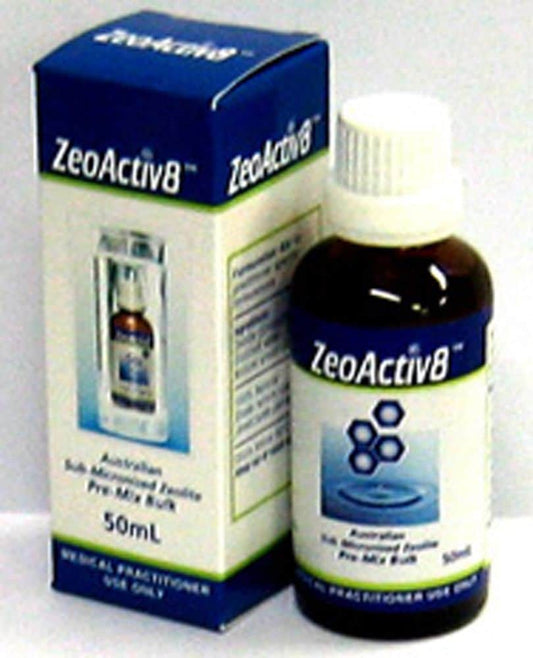 ZeoActiv8 Activated Zeolite 50mL, Australian & Sub-Micronised